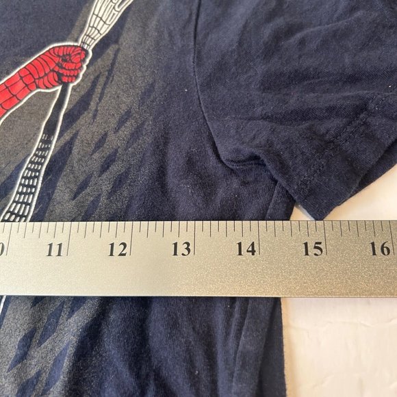 Marvel Spider-Man Old Navy Youth Size M Size 8 Black Short Sleeve T-Shirt - Picture 5 of 6
